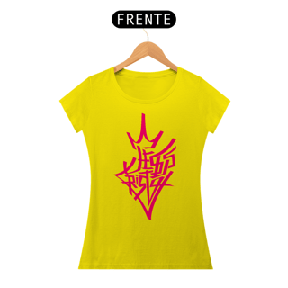 Nome do produto Camiseta Cristã Jesus (Estilo Grafite) | Baby Long Quality