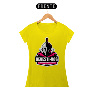 Nome do produto Camiseta Cristã Revesti-Vos | Baby Long Quality