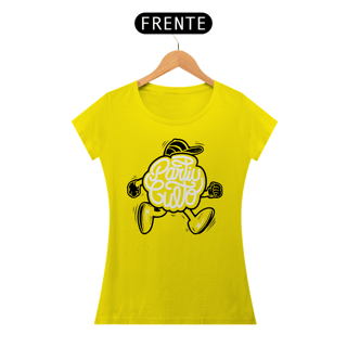 Nome do produto Camiseta Cristã Partiu culto | Baby Long Quality