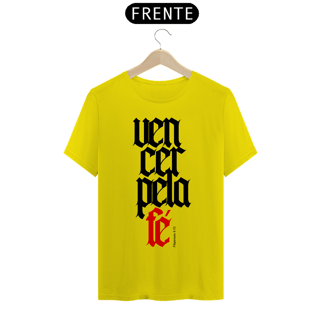 Nome do produto Camiseta Cristã Vencer pela Fé | Unissex Quality