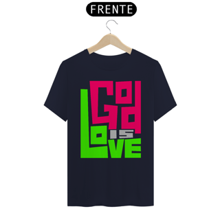 Nome do produto Camiseta Cristã God is Love | Unissex Prime
