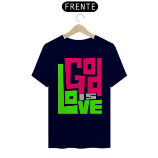 Nome do produto Camiseta Cristã God is love | Unissex Quality