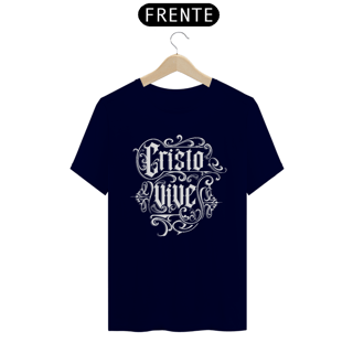 Nome do produto Camiseta Cristã Cristo Vive | Unissex Quality