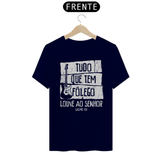 Nome do produto Camiseta Cristã Salmo 150 | Unissex Quality