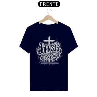 Nome do produto Camiseta Cristã John 3:16 | Unissex Quality