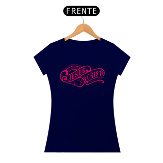 Nome do produto Camiseta Cristã Filipenses 2:9-10 | Baby Long Quality