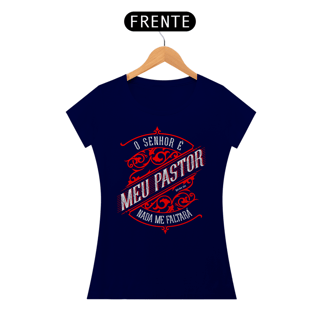 Nome do produto Camiseta Cristã Salmo 23:1 | Baby Long Quality