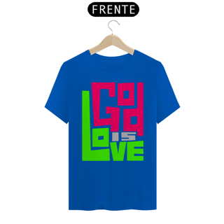 Nome do produto Camiseta Cristã God is Love | Unissex Prime