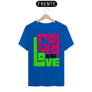 Nome do produto Camiseta Cristã God is love | Unissex Quality