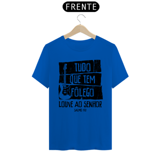 Nome do produto Camiseta Cristã Salmo 150 | Unissex Prime