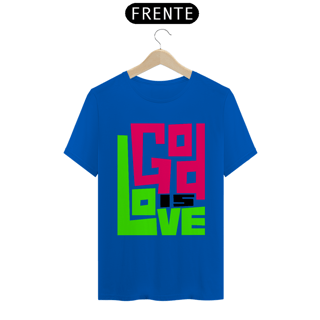 Nome do produto Camiseta Cristã God is Love | Unissex Prime