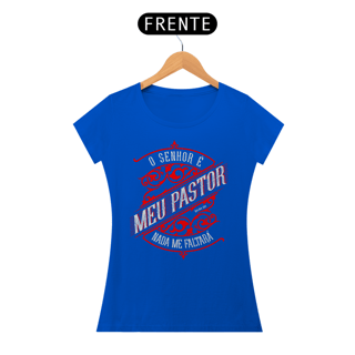 Nome do produto Camiseta Cristã Salmo 23:1 | Baby Long Quality