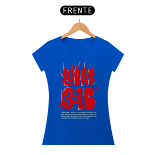 Nome do produto Camiseta Cristã Lucas 3:16 | Baby Long Quality