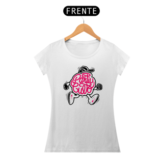 Nome do produto Camiseta Cristã Partiu culto | Baby Long Prime