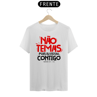 Nome do produto Camiseta Cristã Não Temas | Unissex Quality