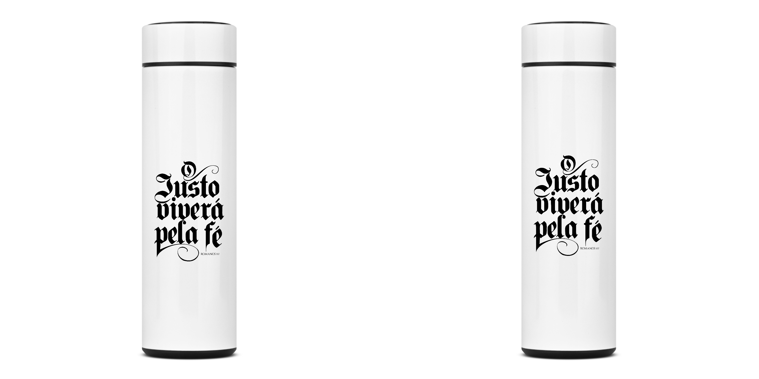 Garrafa Térmica - O Justo Viverá Pela Fé