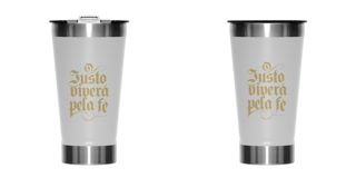 Nome do produto Copo Térmico - O Justo Viverá Pela Fé