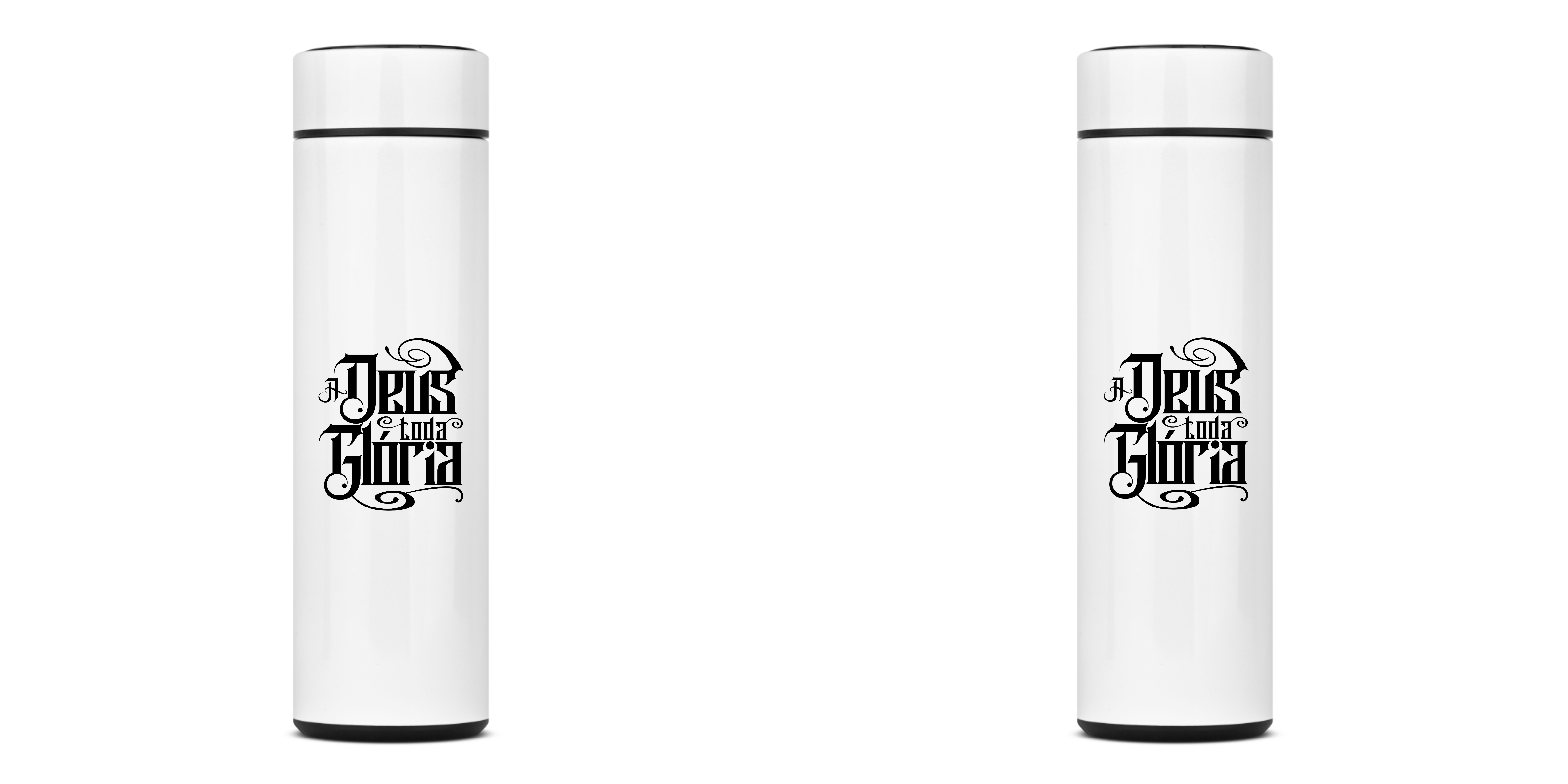 Garrafa Térmica - A Deus toda glória