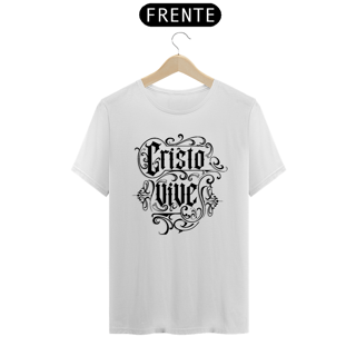Nome do produto Camiseta Cristã Cristo Vive | Unissex Prime