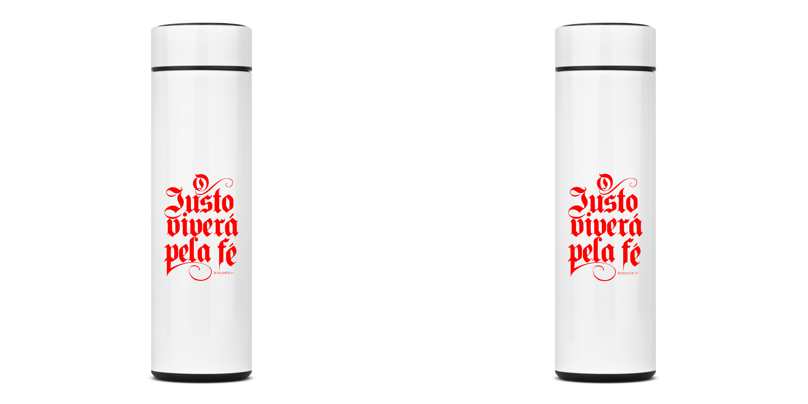 Copo Térmico - O justo viverá pela fé