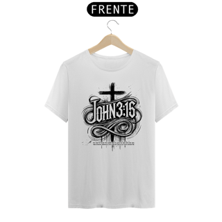 Nome do produto Camiseta Cristã John 3:16 | Unissex Prime