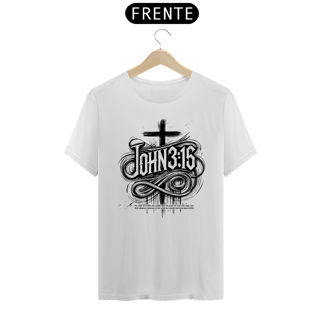 Nome do produto Camiseta Cristã John 3:16 | Unissex Quality