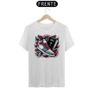 Nome do produto Camiseta Cristã Matthew 28:19-20 | Unissex Quality