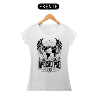Nome do produto Camiseta Cristã Apocalipse 2:26 | Baby Long Prime