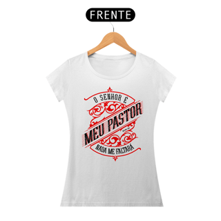 Nome do produto Camiseta Cristã Salmo 23:1 | Baby Long Prime