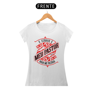 Nome do produto Camiseta Cristã Salmo 23:1 | Baby Long Quality