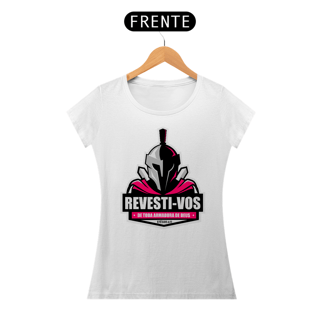 Nome do produto Camiseta Cristã Revesti-vos | Baby Long Prime