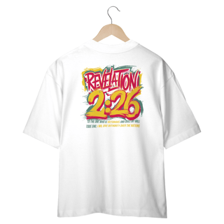 Nome do produto Camiseta Oversized (Costa) - Revelation 2:26