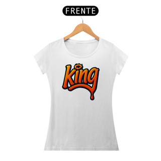 Nome do produto Camiseta Cristã King | Baby Long Quality