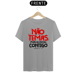 Nome do produto Camiseta Cristã Não Temas | Unissex Quality