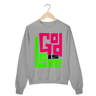 Moletom fechado - God is Love