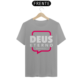 Nome do produto Camiseta Cristã Deus Eterno | Unissex Quality