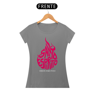 Nome do produto Camiseta Cristã Santo Espírito | Baby Long Quality