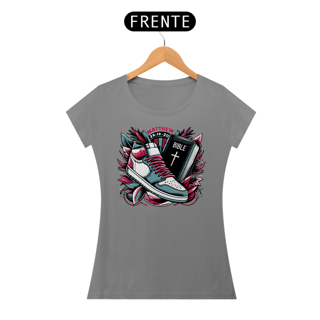 Nome do produto Camiseta Cristã Matthew 28:19-20 | Baby Long Quality