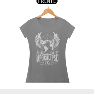 Nome do produto Camiseta Cristã Apocalipse 2:26 | Baby Long Quality