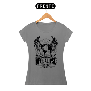 Nome do produto Camiseta Cristã Apocalipse 2:26 | Baby Long Quality