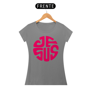 Nome do produto Camiseta Cristã Jesus | Baby Long Quality
