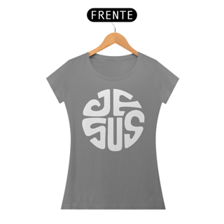 Nome do produto Camiseta Cristã Jesus | Baby Long Quality