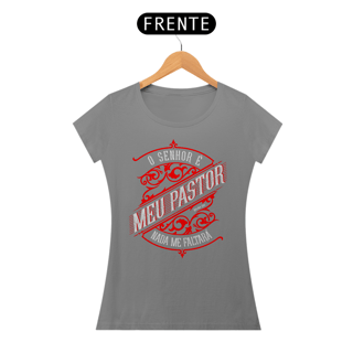 Nome do produto Camiseta Cristã Salmo 23:1 | Baby Long Quality