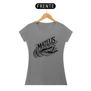 Nome do produto Camiseta Cristã Mateus 6:33 | Baby Long Quality