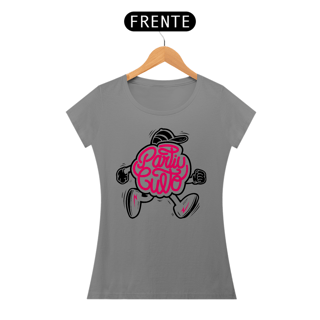Nome do produto Camiseta Cristã Partiu culto | Baby Long Quality