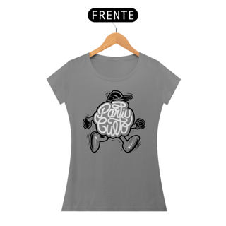 Nome do produto Camiseta Cristã Partiu culto | Baby Long Quality