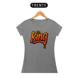 Nome do produto Camiseta Cristã King | Baby Long Quality