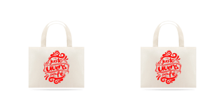 Eco bag grande - Romanos 1:17