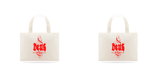 Eco bag grande - Deus tem o melhor pra mim