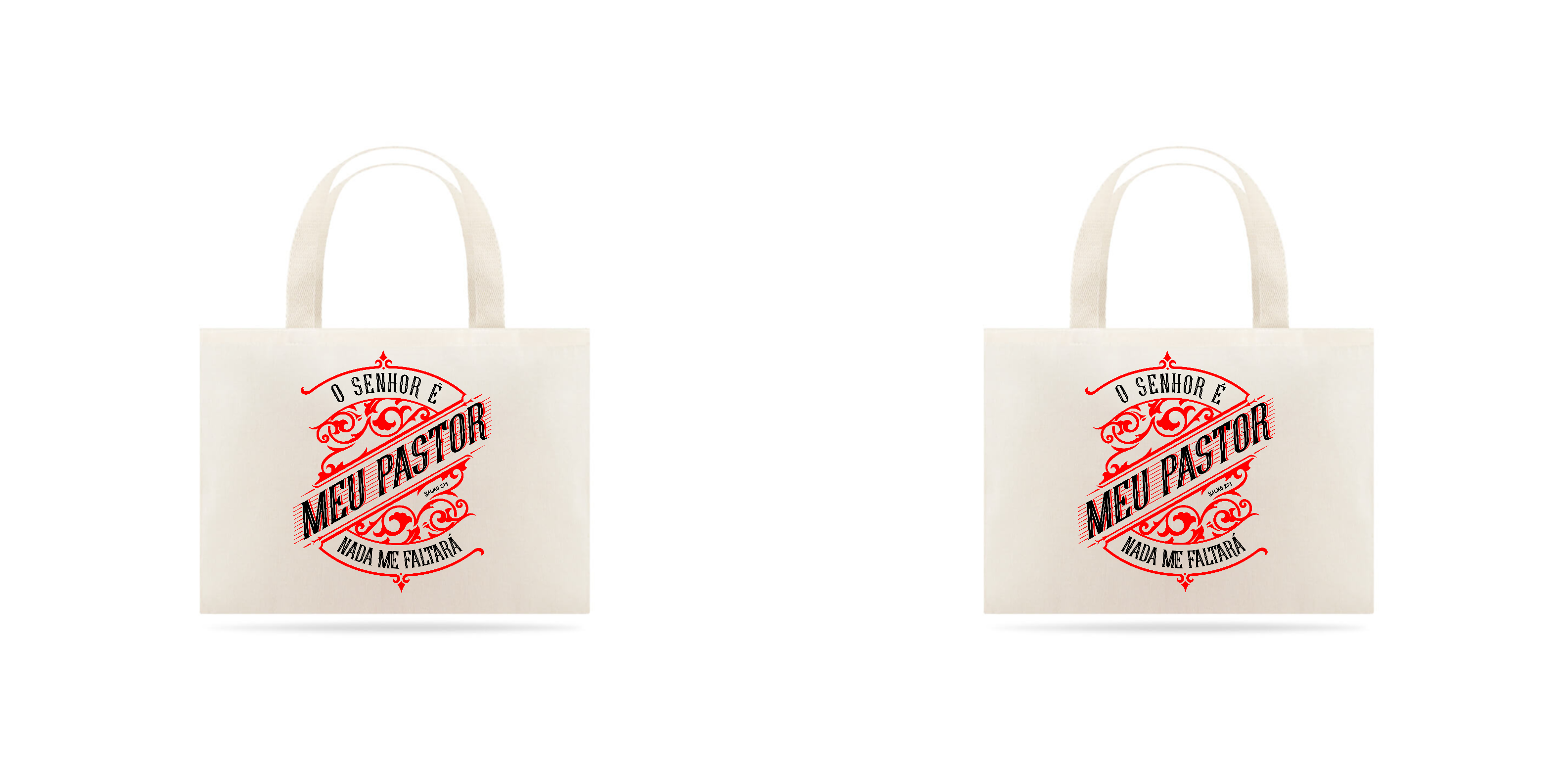 Eco bag grande - Salmo 23:1